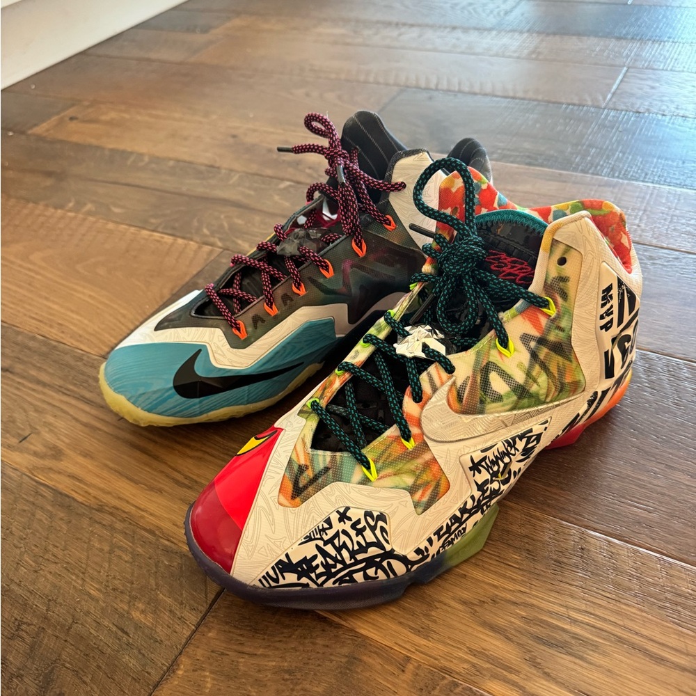 Nike Lebron 11 “what the” Men’s shoes size 9.5.